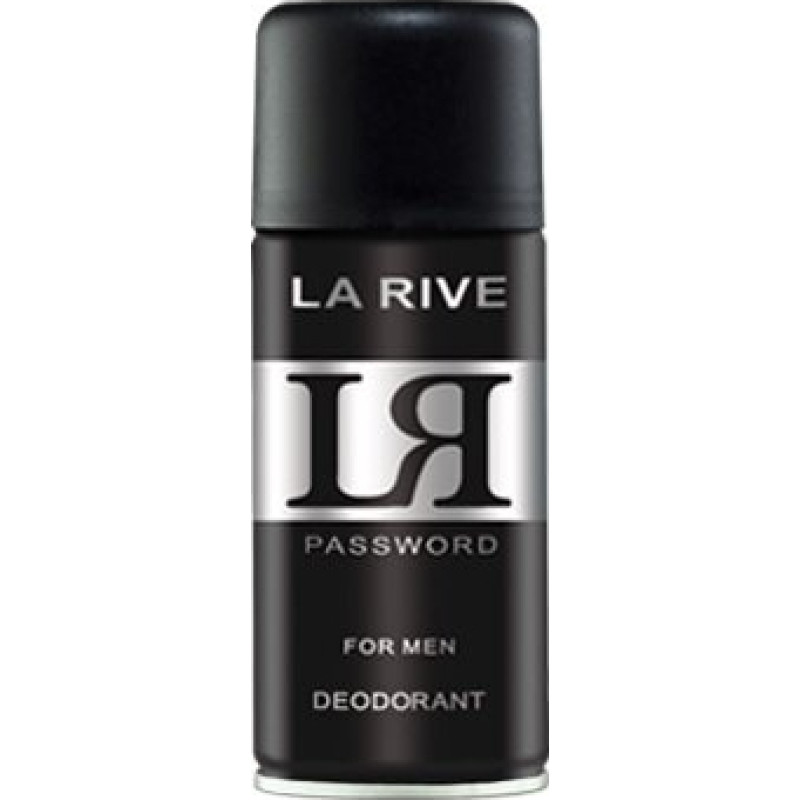 Parfimēts dezodorants La Rive Password vīriešiem, 150 ml