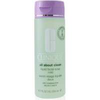 Clinique šķidrās sejas ziepes - maigas, 200 ml