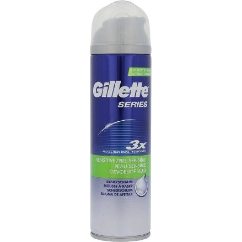 Skūšanās putas GILLETTE Series Soothing, 200ml