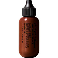 MAC Studio Radiance sejas un ķermeņa mirdzošs vieglas sedzamības tonālais krēms 50 ml