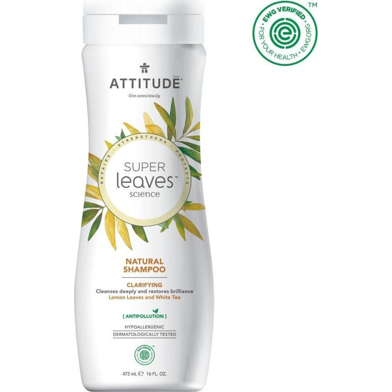 Attitude Super Leaves Clarifying šampūns 473 ml