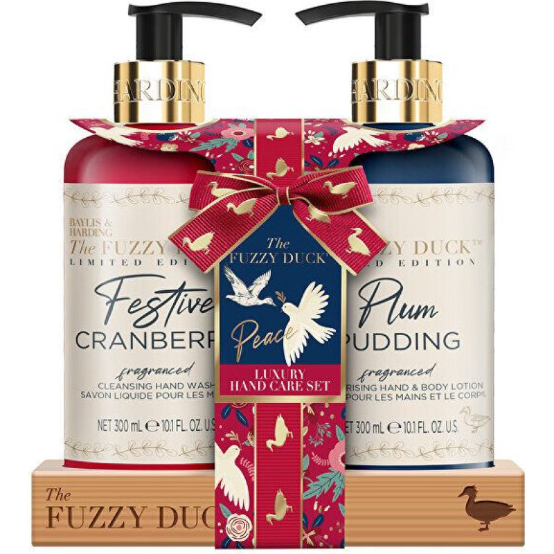 Baylis & Harding Ziemas Karaļvalsts Dāvanu komplekts 2 × 300 ml – Grezna ziemas roku kopšana