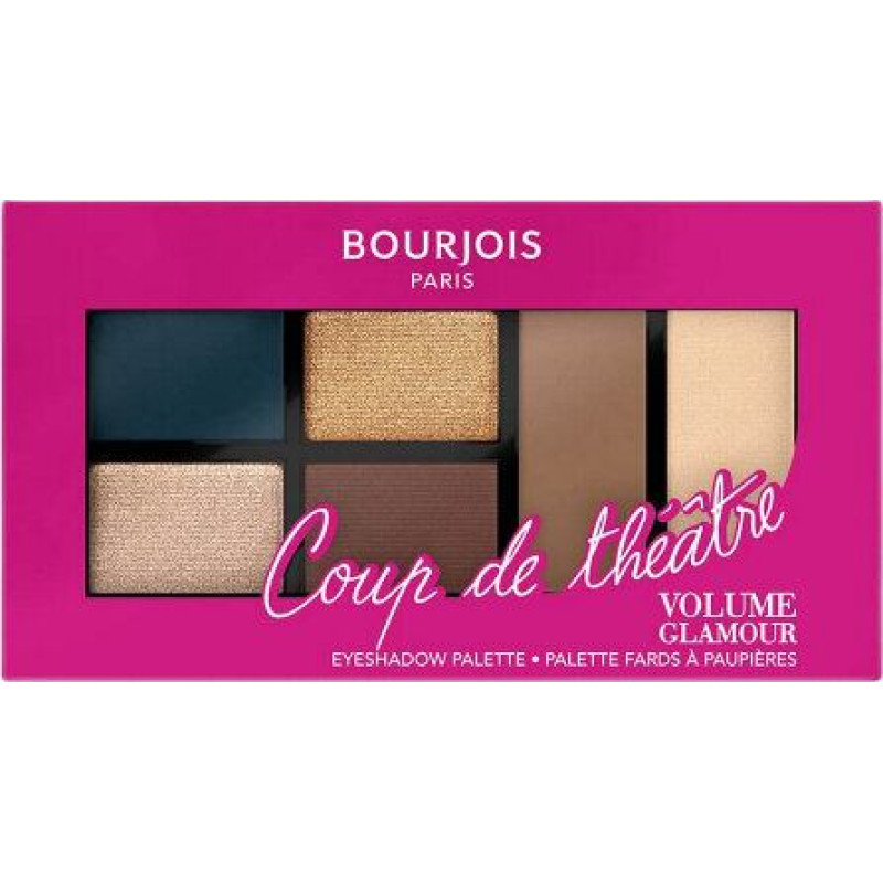 BOURJOIS - Acu ēnu palete, 6 krāsas (001 Intense Look), 8,4 g