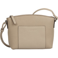 Siksniņu soma - TOM TAILOR - Amaris Cross Bag S - Taupe - 25x17x8 cm - Sievietēm