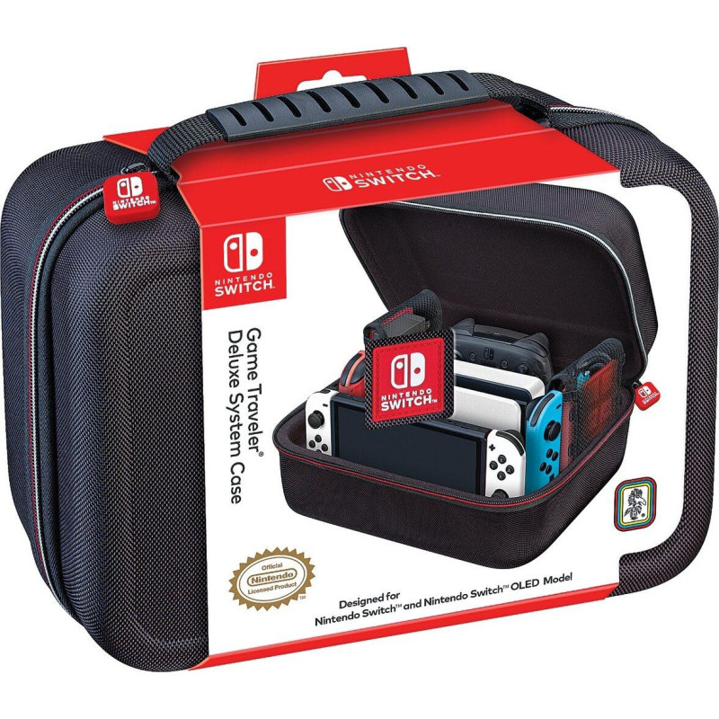 Ekskluzīvs ceļojumu futrālis Nintendo oriģinālajām Switch konsolēm