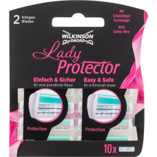 Skūšanās asmeņi sievietēm Wilkinson Sword Lady Protecot, 10 gab.