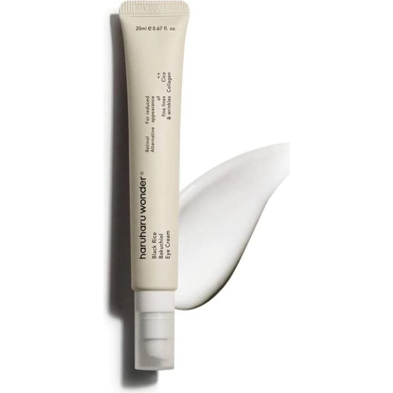 Acu krēms - HARUHARU - Melno rīsu bakuchiol - 20 ml - Vegāns - Pretnovecošanas