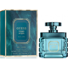 Tualetes ūdens Guess Uomo Acqua EDT vīriešiem, 50 ml