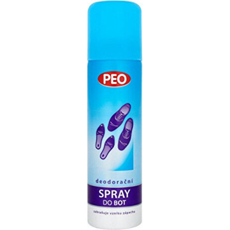 Antibakteriāls dezodorējošs aerosols PEO apaviem, 150 ml