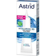 Mitrinošs acu krēms Astrid Hyaluron 3D, 15 ml