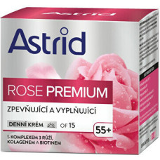 Sejas krēms Astrid OF 15 Rose Premium 55+, 50 ml