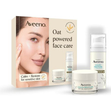 Ādas kopšanas dāvanu komplekts Aveeno Calm+Restore sausai un jutīgai ādai, nomierinošs, bez smaržvielām