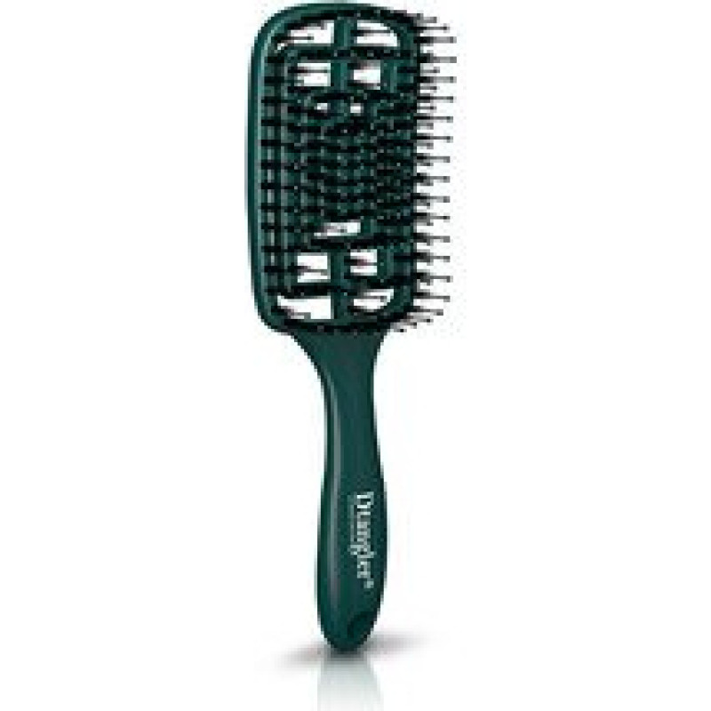 GLOW AND GO Emerald Green sausā matu birste – viegli iegūstams spīdums un apjoms sievietēm