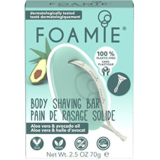 Cietās skūšanās putas Foamie Aloe You Very Much 70 g Jutīgai ādai Mitrinošas alvejas putas