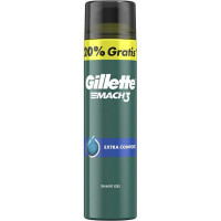 Skūšanās gēls Gillette Mach3 Extra Comfort, 240 ml
