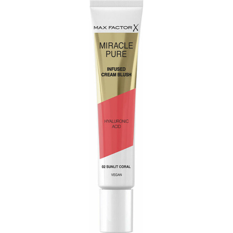 Sārtums Max Factor Miracle Pure 02-sunlit coral
