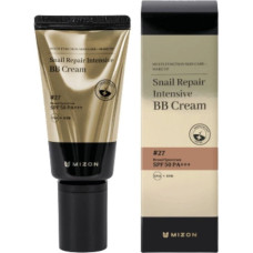 MIZON Snail Repair Intensive BB Cream #27 SPF50 50 ml - BB krēms ar gliemežu gļotām
