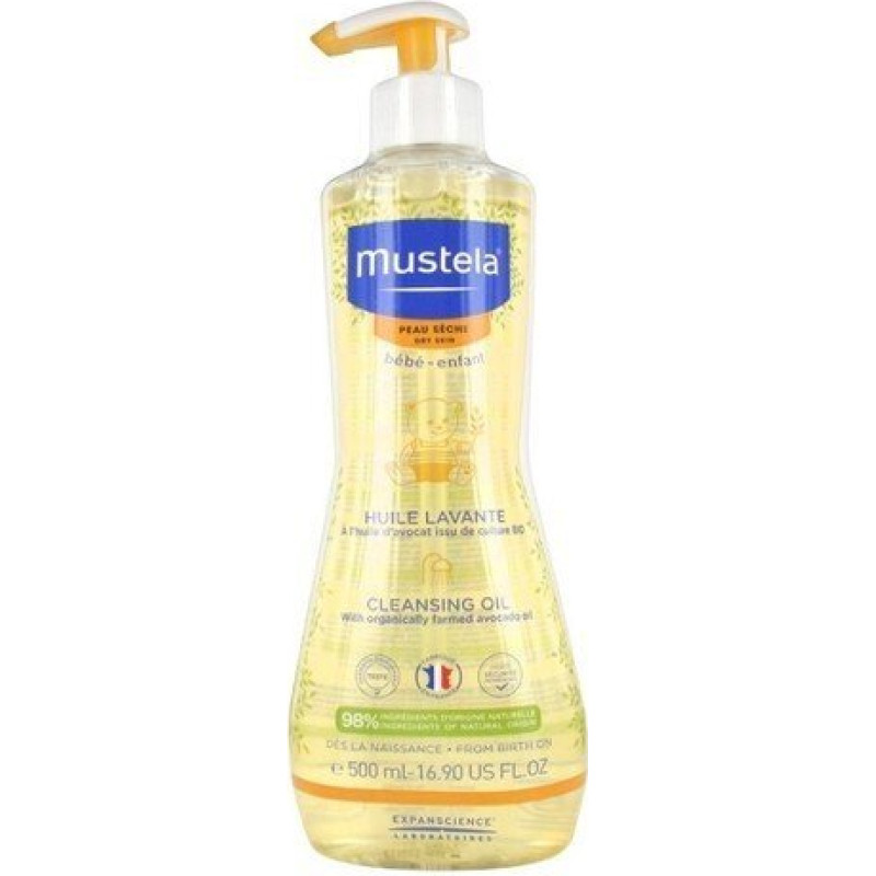 Mustela attīrošā eļļa, 500 ml