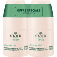 Nuxe Rêve de Thé Duo komplekts – Svaigas sajūtas 24 h rullveida dezodorants (2 x 50 ml)