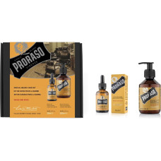 Bārdas kopšanas komplekts vīriešiem Proraso Duo Pack Wood & Spice Beard Oil & Shampoo
