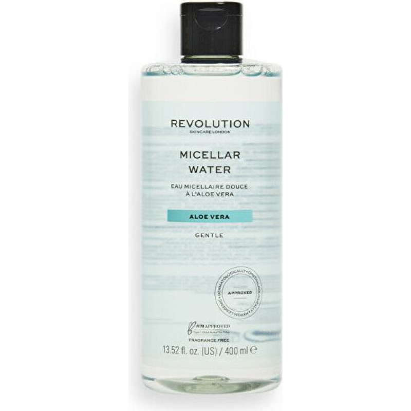 Micelārais ūdens Revolution Aloe Vera Gentle Micellar Water, 400 ml