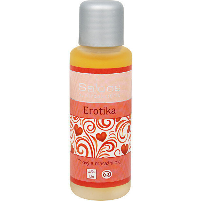 Saloos Bio ķermeņa un masāžas eļļa - Erotika, 50 ml