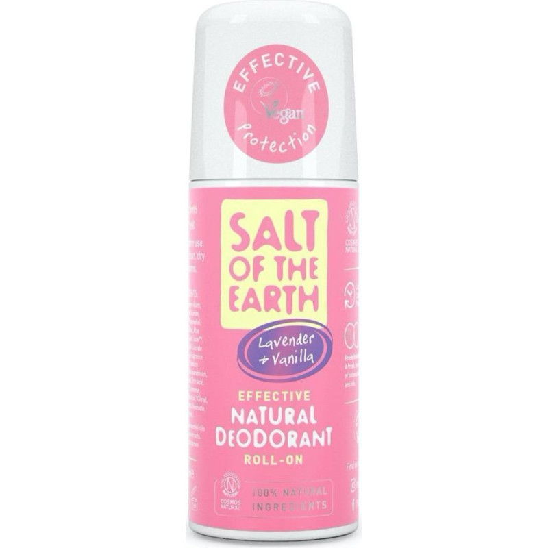 Salt of the Earth roll-on dezodorants ar lavandu un vaniļu, 75ml