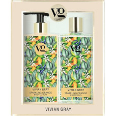 Vivian Grey kosmētikas komplekts Sparkling Orange (dušas želeja - ķermeņa losjons)
