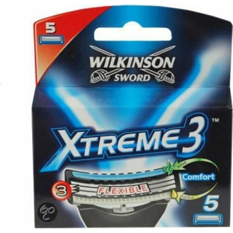 Skūšanās galviņas Wilkinson Sword Xtreme3, 5 gab.