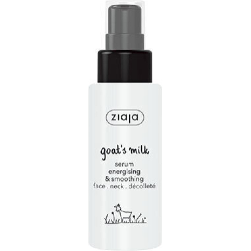 Kazas piena enerģiju sniedzošs un nogludinošs serums Ziaja, 50 ml
