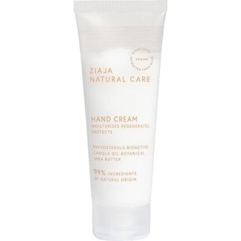 Ziaja Nomierinošs roku krēms Natural Care (Hand Cream) 75 ml