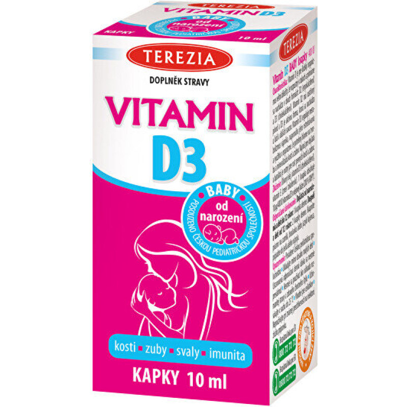 TEREZIA COMPANY - Vitamīns D3 bērniem 10 ml
