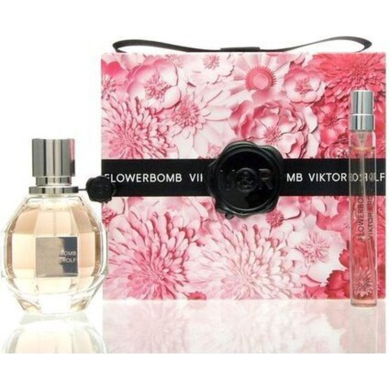 Komplekts Viktor & Rolf Flowerbomb sievietēm: parfimērijas ūdens EDP, 50 ml + 10 ml