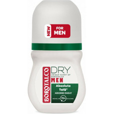 Ritošais dezodorants Borotalco Men Unique aromāts 50 ml, īpaši sausa aizsardzība