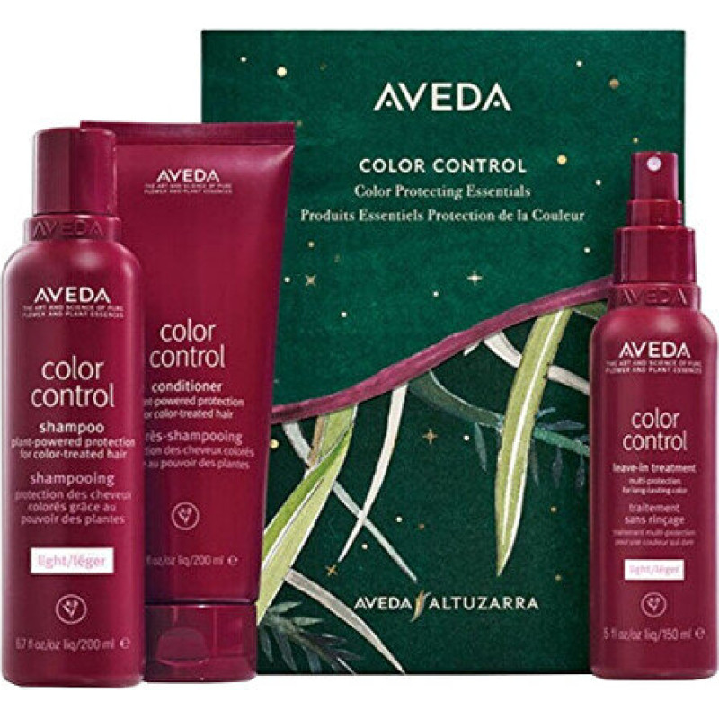 Matu kopšanas komplekts Aveda Color Control dāvanu komplekts krāsotiem matiem 550 ml