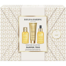 Dāvanu komplekts Baylis & Harding Sweet Mandarin & Grapefruit, atsvaidzinoša citrusaugļu kopšana, 3 gab.