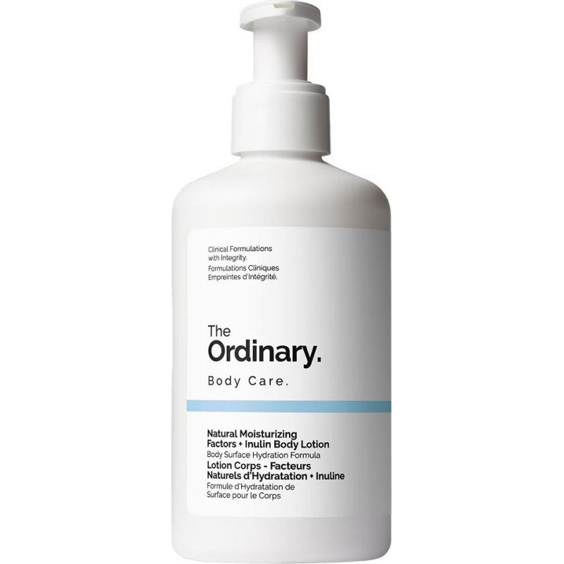 The Ordinary Dabiskie mitrinošie faktori + inulīns ķermeņa losjons 240 ml
