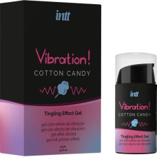 Sildoša želeja Intt Vibration Cotton Candy Tingly Gel, 15 ml