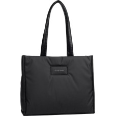 Soma iepirkumiem - TOM TAILOR - Patti Zipper iepirkumu soma L - Melna - 36x30x11 cm - 385g