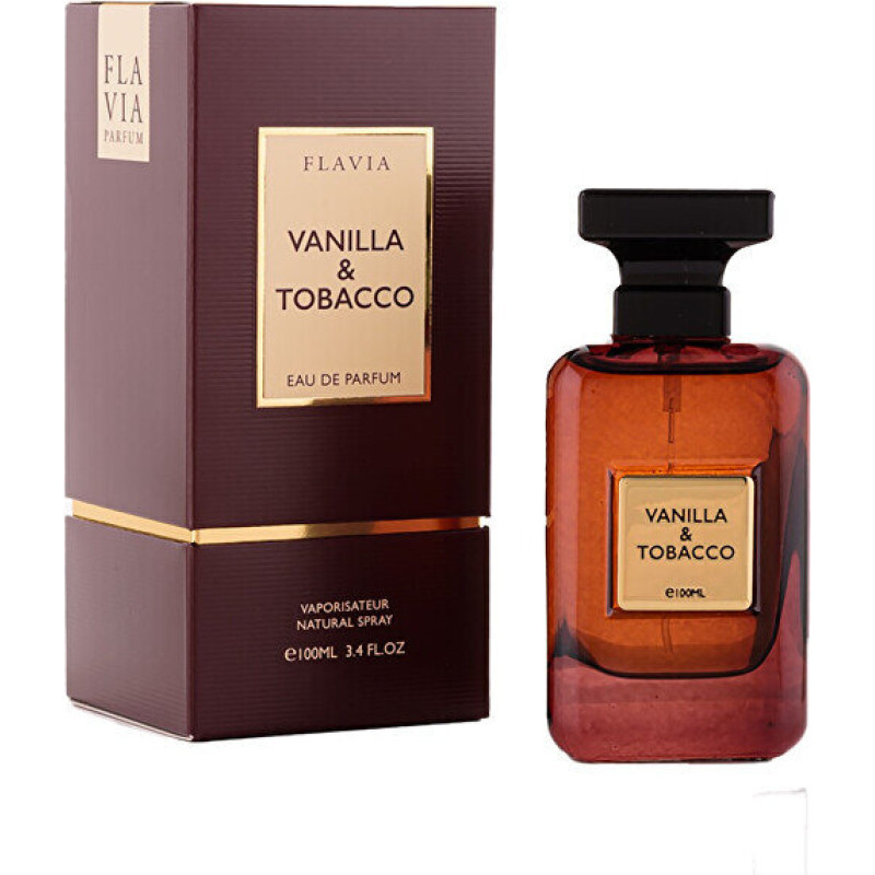Parfimērijas ūdens Flavia Vanilla & Tobacco EDP sievietēm, 100 ml