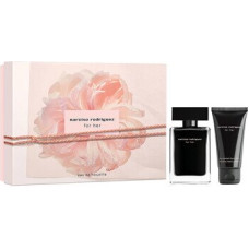 Tualetes ūdens Narciso Rodriguez for Her EDT 50 ml + roku krēms 50 ml, koksnes aromāts sievietēm