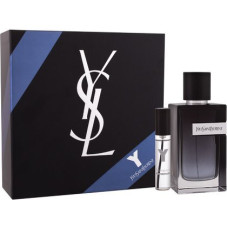Dāvanu komplekts Yves Saint Laurent Y Le Parfum aromātisks koksnes aromāts vīriešiem 100 ml + 10 ml