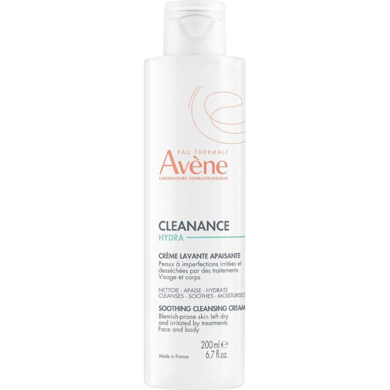 Avène Nomierinošs tīrīšanas krēms Cleanance Hydra (Nomierinošs tīrīšanas krēms) 200 ml