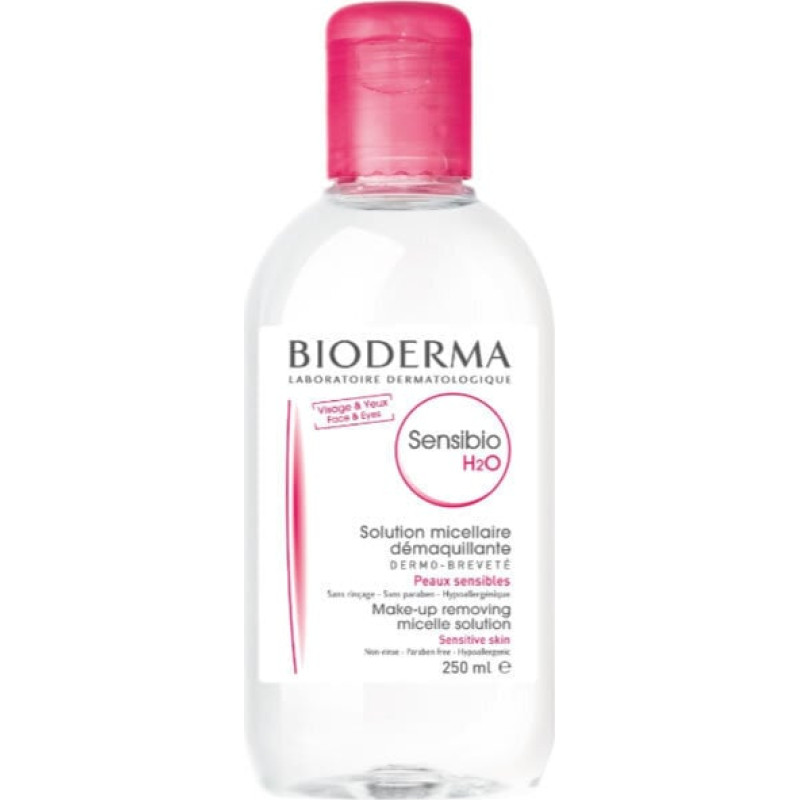 Attīrošs micelārais ūdens Bioderma Sensibio H2O, 250 ml