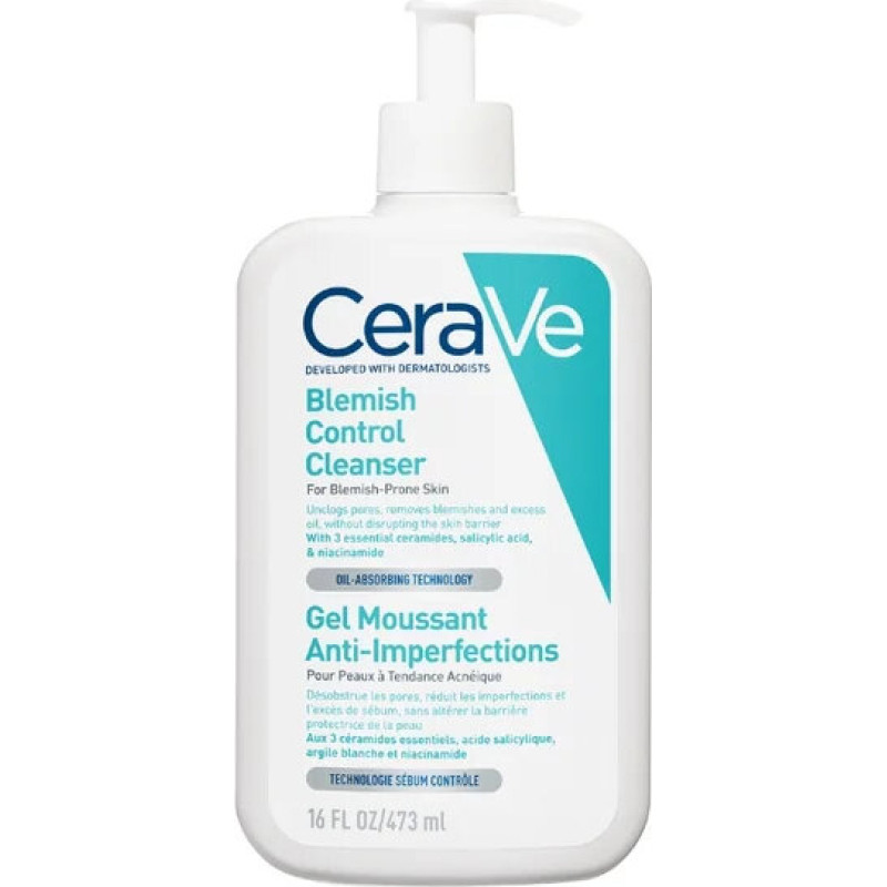 CeraVe Putuģele Anti-Defektiem Aknē Pājaugām 473 ml