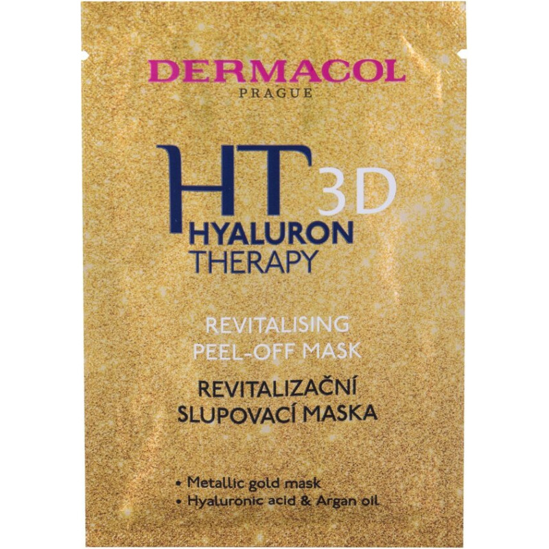 Nolobāma sejas maska Dermacol Hyaluron Therapy 3D, 15 ml