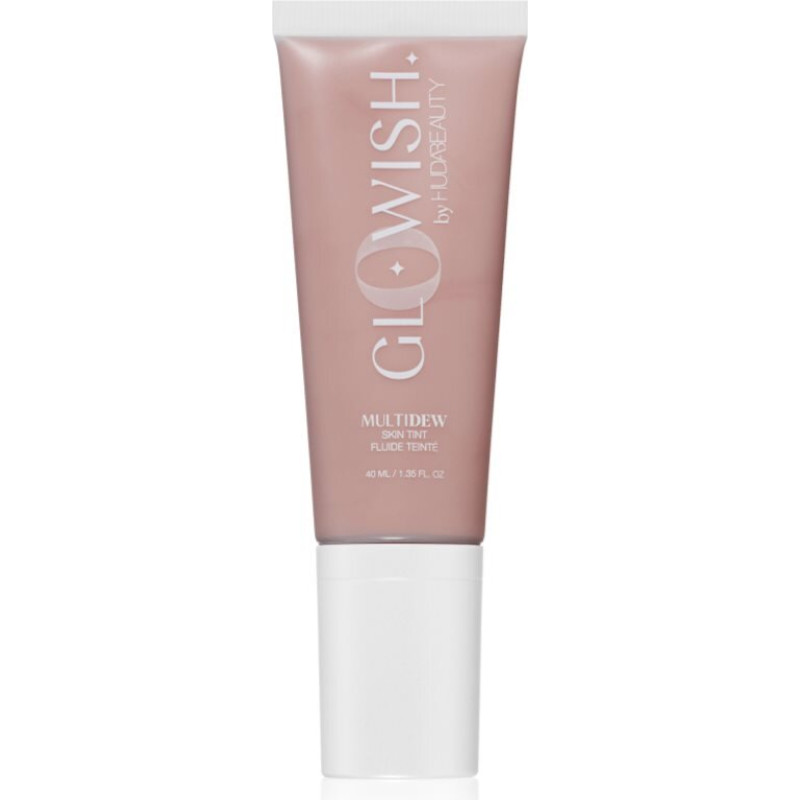 Grima pamats Huda Beauty Glowish Multidew Skin Tint 40 ml Viegls Mirdzošs Pārklājums