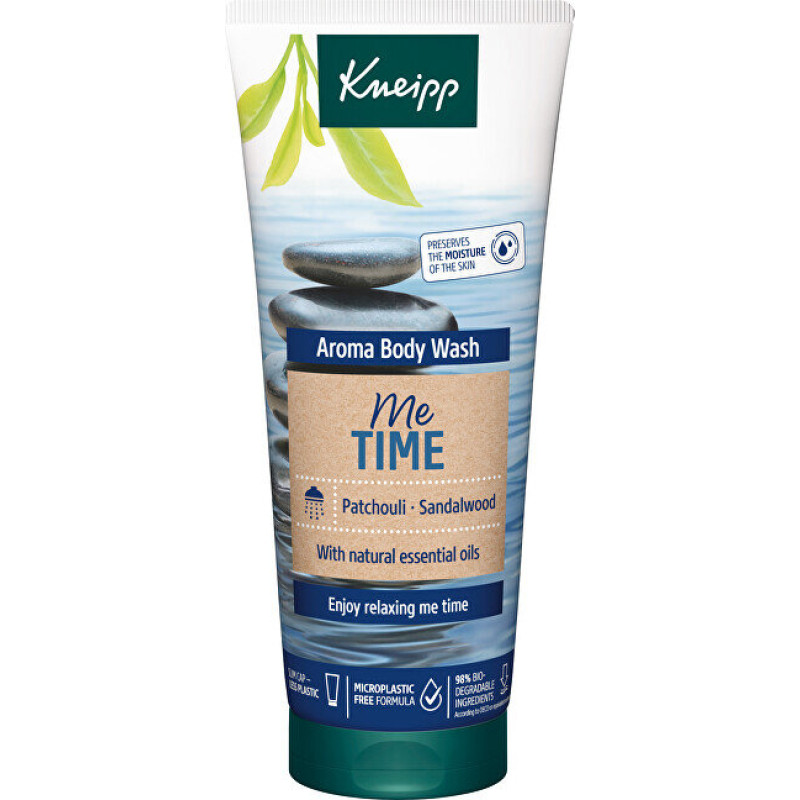 Dušas želeja Kneipp Me Time ar pačūliju un sandalkoku, 200 ml