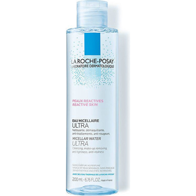 Grima noņemšanas līdzeklis - micelārais ūdens jutīgai ādai La Roche-Posay 200 ml