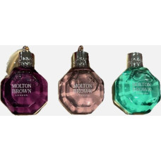 Dušas želejas dāvanu komplekts Molton Brown Festive Bauble, 3 daļas, 225 ml